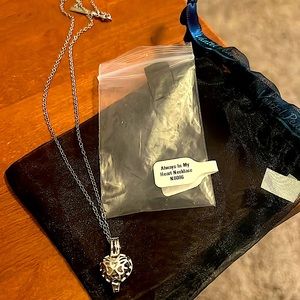 Always in my Heart Cage Necklace
